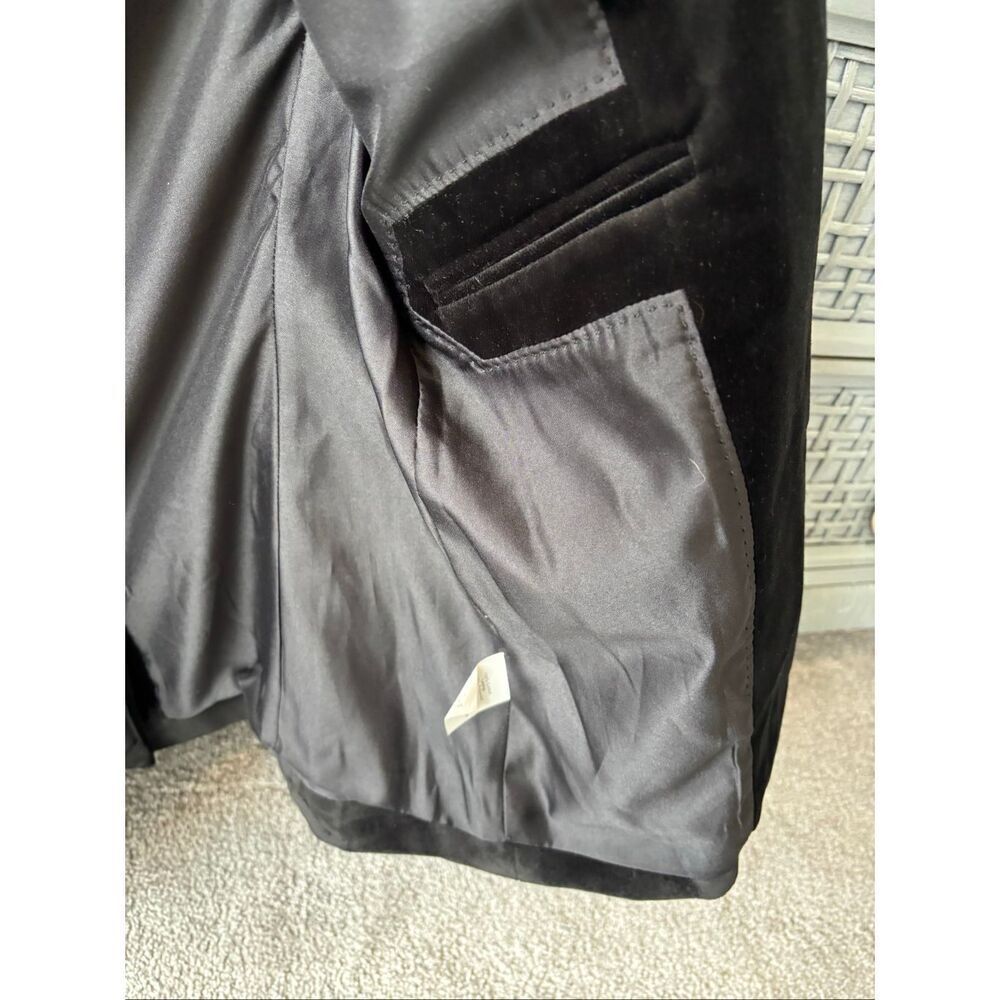 NWOT J Crew Collection Black Velvet Schoolboy Blazer, S 4, $218 B17 - Picture 6 of 11